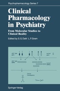 Cover: Clinical Pharmacology in Psychiatry - Springer