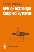 Cover: Electron Paramagnetic Resonance of Exchange Coupled Systems - Springer