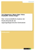 Cover: Eine wissenschaftliche Analyse der Postkorbmethode als eignungsdiagnostisches Instrument - GRIN Verlag