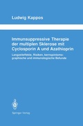Cover: Immunsuppressive Therapie der multiplen Sklerose mit Cyclosporin A und Azathioprin - Springer
