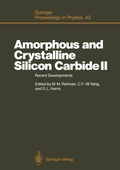 Cover: Amorphous and Crystalline Silicon Carbide II - Springer