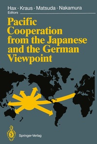 Enlarge image Cover: Pacific Cooperation from the Japanese and the German Viewpoint - Springer