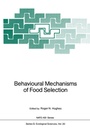 Cover: Behavioural Mechanisms of Food Selection - Springer