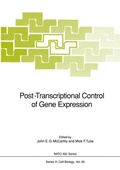Cover: Post-Transcriptional Control of Gene Expression - Springer