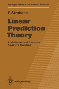 Enlarge image Cover: Linear Prediction Theory - Springer