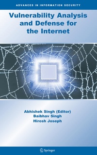 Enlarge image Cover: Vulnerability Analysis and Defense for the Internet - Springer