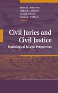 Cover: Civil Juries and Civil Justice - Springer