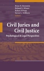 Cover: Civil Juries and Civil Justice - Springer