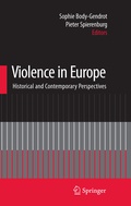 Cover: Violence in Europe - Springer