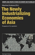 Cover: The Newly Industrializing Economies of Asia - Springer