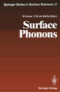 Cover: Surface Phonons - Springer