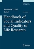 Cover: Handbook of Social Indicators and Quality of Life Research. Volume... / Handbook of Social Indicators and Quality of Life Research - Springer