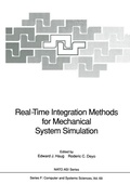 Cover: Real-Time Integration Methods for Mechanical System Simulation - Springer