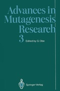 Cover: Advances in Mutagenesis Research - Springer