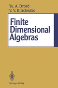 Cover: Finite Dimensional Algebras - Springer