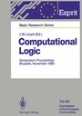 Cover: Computational Logic - Springer