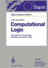 Enlarge image Cover: Computational Logic - Springer