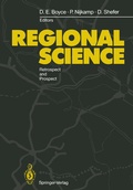 Cover: Regional Science - Springer