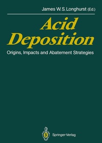 Enlarge image Cover: Acid Deposition - Springer