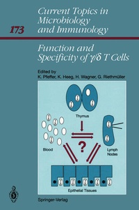 Enlarge image Cover: Function and Specificity of ?/d T Cells - Springer