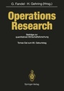 Cover: Operations Research - Springer