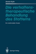 Cover: Die verhaltenstherapeutische Behandlung des Stotterns - Springer