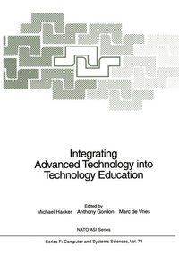 Enlarge image Cover: Integrating Advanced Technology into Technology Education - Springer