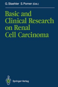 Enlarge image Cover: Basic and Clinical Research on Renal Cell Carcinoma - Springer