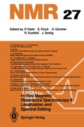 Cover: In-Vivo Magnetic Resonance Spectroscopy II: Localization and Spectral Editing - Springer