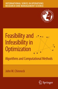 Enlarge image Cover: Feasibility and Infeasibility in Optimization: - Springer