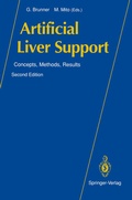 Cover: Artificial Liver Support - Springer