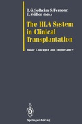 Cover: The HLA System in Clinical Transplantation - Springer