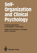 Cover: Self-Organization and Clinical Psychology - Springer
