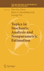 Cover: Topics in Stochastic Analysis and Nonparametric Estimation - Springer