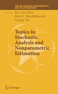 Cover: Topics in Stochastic Analysis and Nonparametric Estimation - Springer