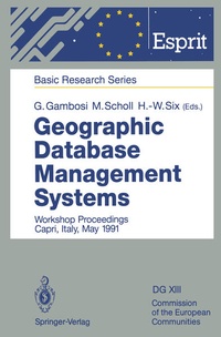 Enlarge image Cover: Geographic Database Management Systems - Springer