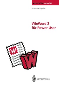 Enlarge image Cover: WinWord 2 für Power User - Springer