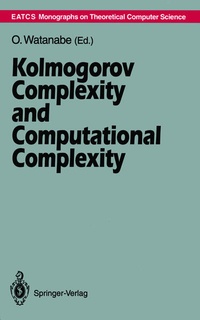 Enlarge image Cover: Kolmogorov Complexity and Computational Complexity - Springer