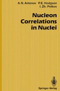 Cover: Nucleon Correlations in Nuclei - Springer