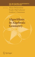 Cover: Algorithms in Algebraic Geometry - Springer