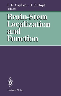 Enlarge image Cover: Brain-Stem Localization and Function - Springer