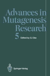 Enlarge image Cover: Advances in Mutagenesis Research - Springer