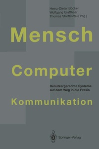 Enlarge image Cover: Mensch-Computer-Kommunikation - Springer