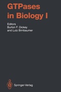Cover: GTPases in Biology I - Springer