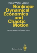 Cover: Nonlinear Dynamical Economics and Chaotic Motion - Springer