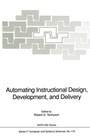 Cover: Automating Instructional Design, Development, and Delivery - Springer