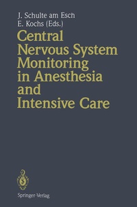 Bild: Central Nervous System Monitoring in Anesthesia and Intensive Care - Springer