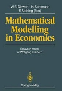 Enlarge image Cover: Mathematical Modelling in Economics - Springer