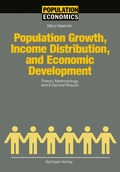 Cover: Population Growth, Income Distribution, and Economic Development - Springer