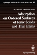 Cover: Adsorption on Ordered Surfaces of Ionic Solids and Thin Films - Springer